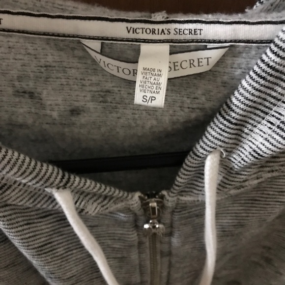 Victoria Secret Zip-up Hoodie - Picture 3 of 3